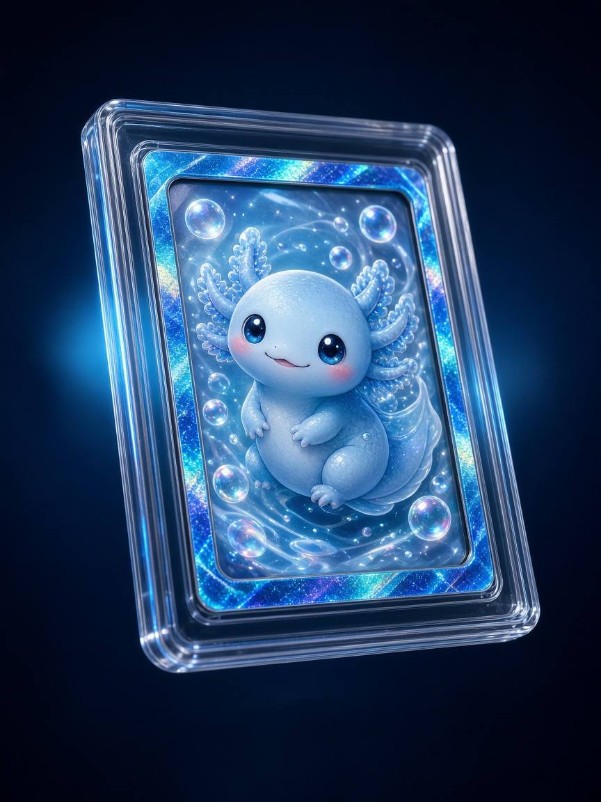 Bubblotl graded card